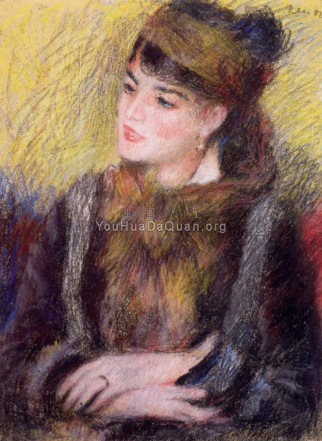 Study of a Woman - 皮埃尔·奥古斯特·雷诺阿